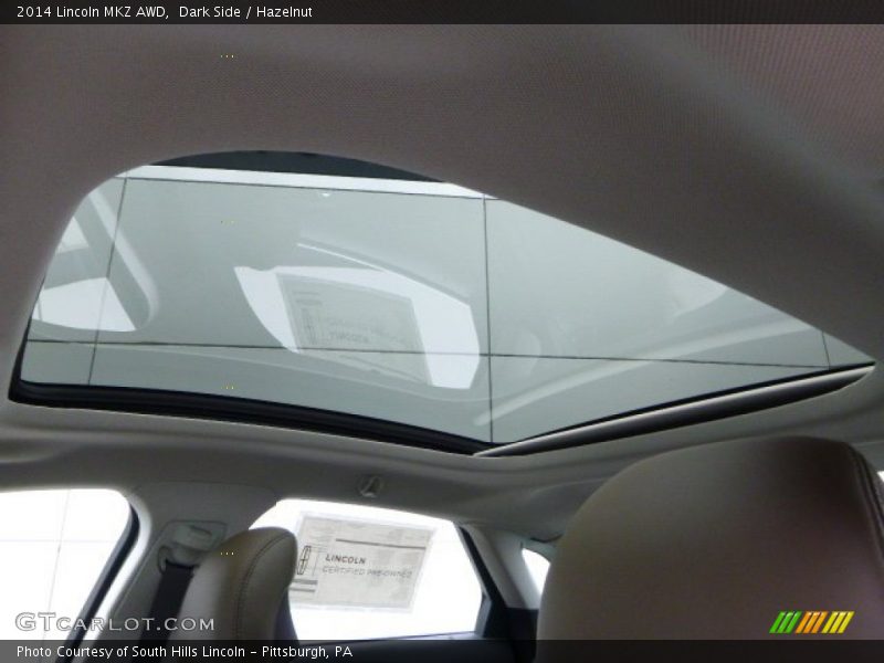Dark Side / Hazelnut 2014 Lincoln MKZ AWD