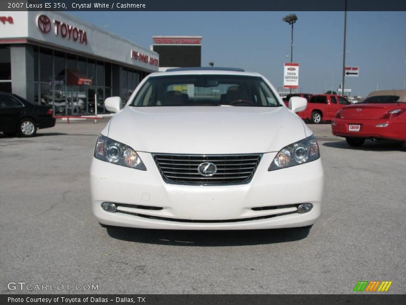 Crystal White / Cashmere 2007 Lexus ES 350