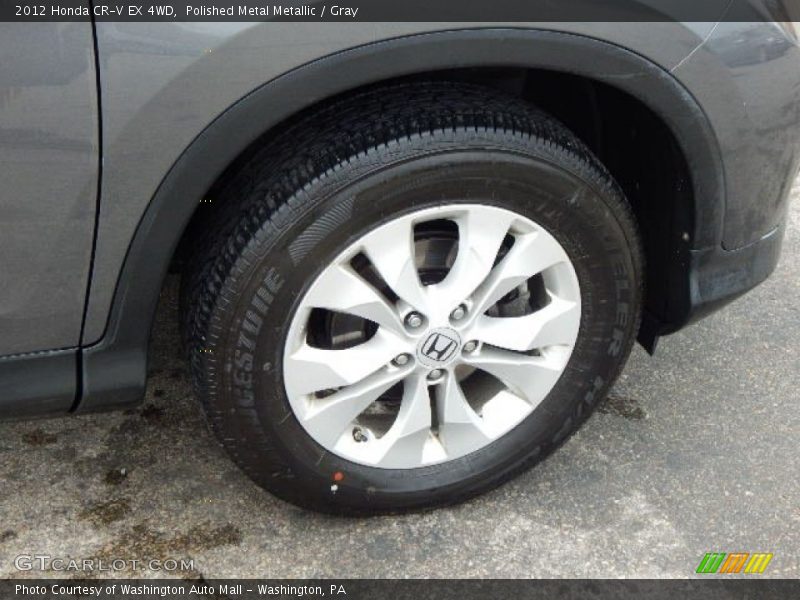 Polished Metal Metallic / Gray 2012 Honda CR-V EX 4WD