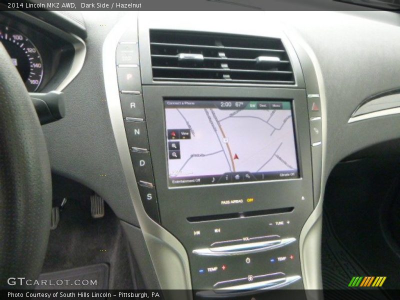 Navigation of 2014 MKZ AWD