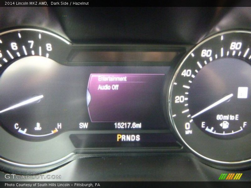 Dark Side / Hazelnut 2014 Lincoln MKZ AWD