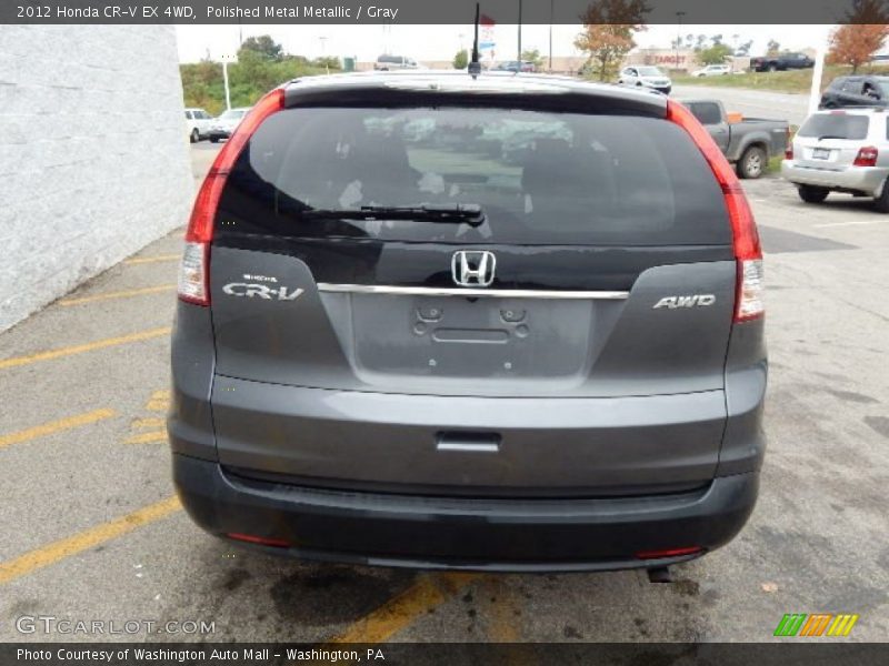 Polished Metal Metallic / Gray 2012 Honda CR-V EX 4WD