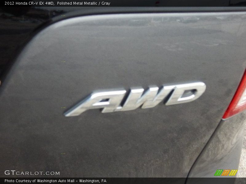 Polished Metal Metallic / Gray 2012 Honda CR-V EX 4WD