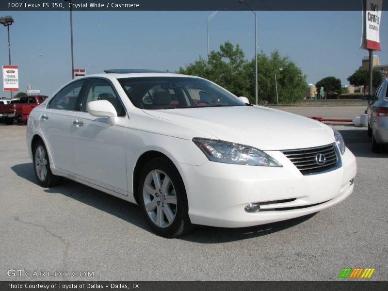 Crystal White / Cashmere 2007 Lexus ES 350