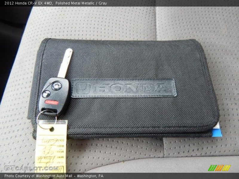 Polished Metal Metallic / Gray 2012 Honda CR-V EX 4WD
