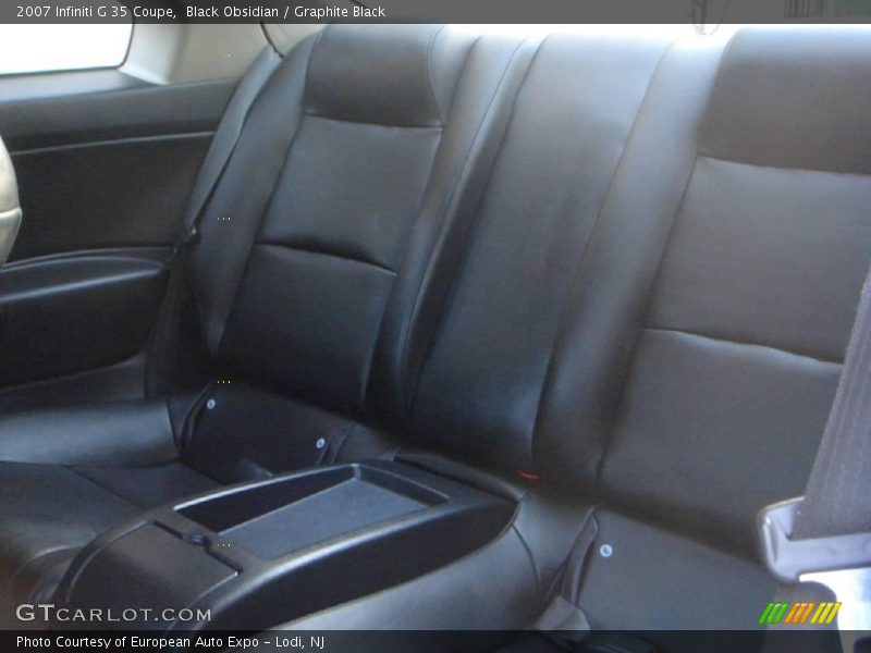 Black Obsidian / Graphite Black 2007 Infiniti G 35 Coupe