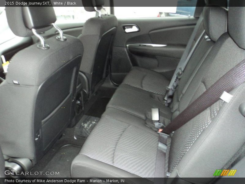 White / Black 2015 Dodge Journey SXT