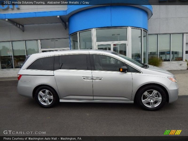 Alabaster Silver Metallic / Gray 2012 Honda Odyssey Touring