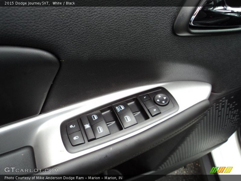 White / Black 2015 Dodge Journey SXT
