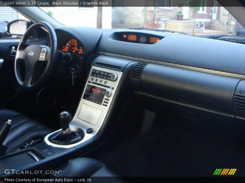 Black Obsidian / Graphite Black 2007 Infiniti G 35 Coupe