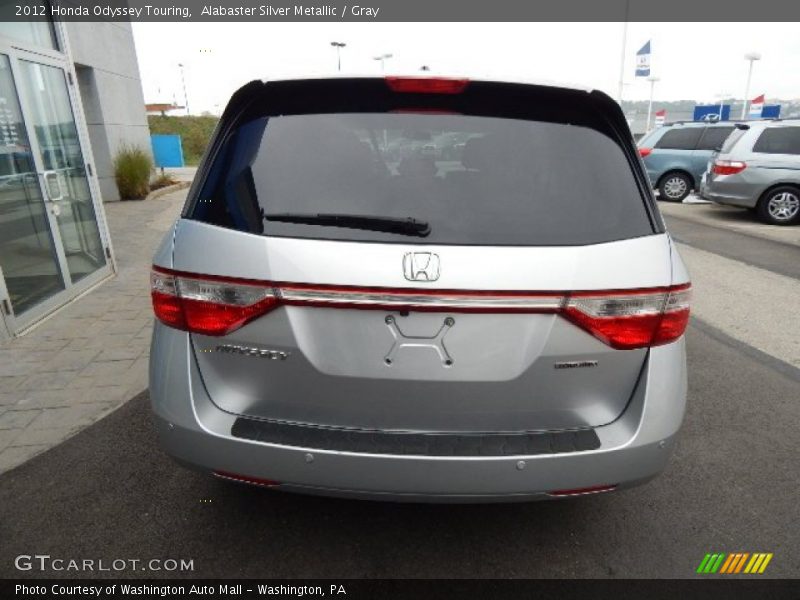 Alabaster Silver Metallic / Gray 2012 Honda Odyssey Touring