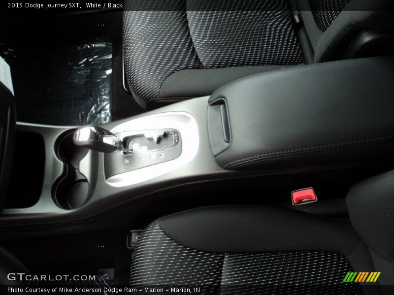 White / Black 2015 Dodge Journey SXT