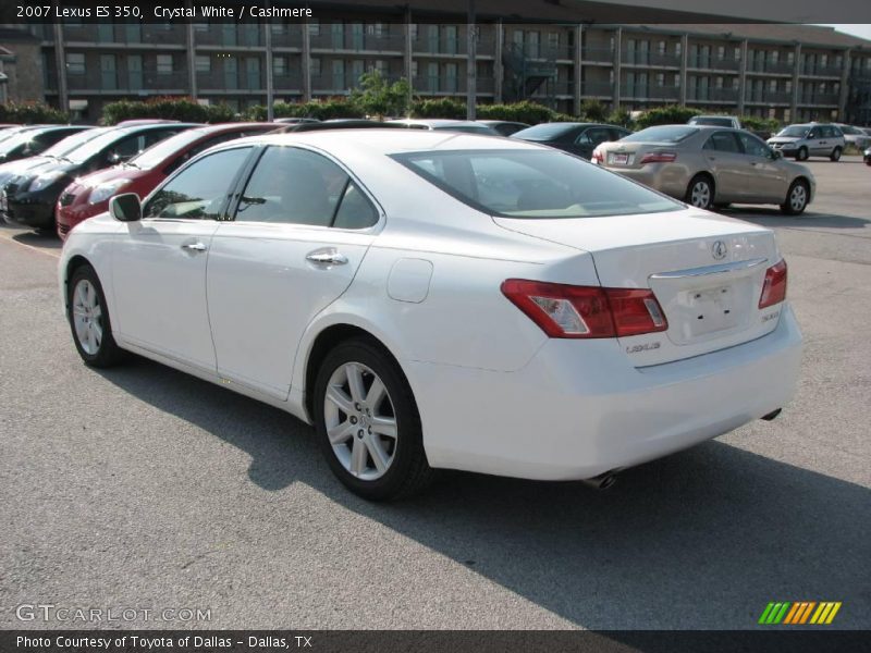 Crystal White / Cashmere 2007 Lexus ES 350