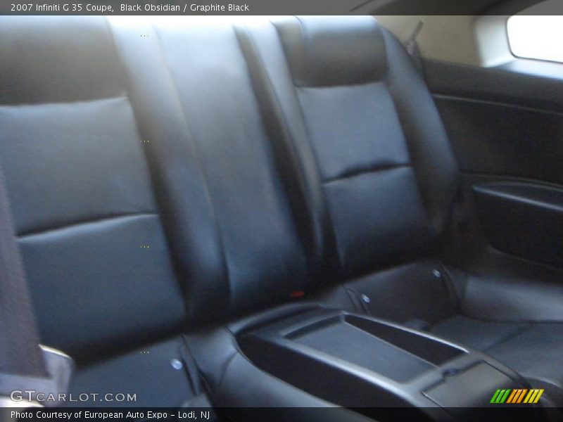 Black Obsidian / Graphite Black 2007 Infiniti G 35 Coupe