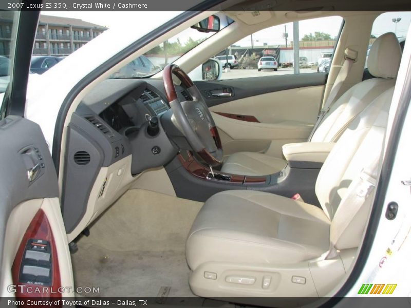 Crystal White / Cashmere 2007 Lexus ES 350