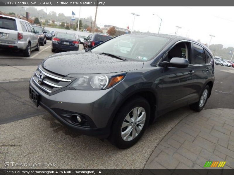 Polished Metal Metallic / Gray 2012 Honda CR-V EX 4WD