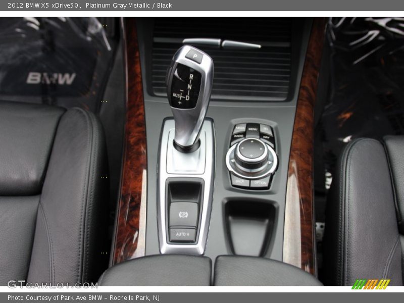 Platinum Gray Metallic / Black 2012 BMW X5 xDrive50i