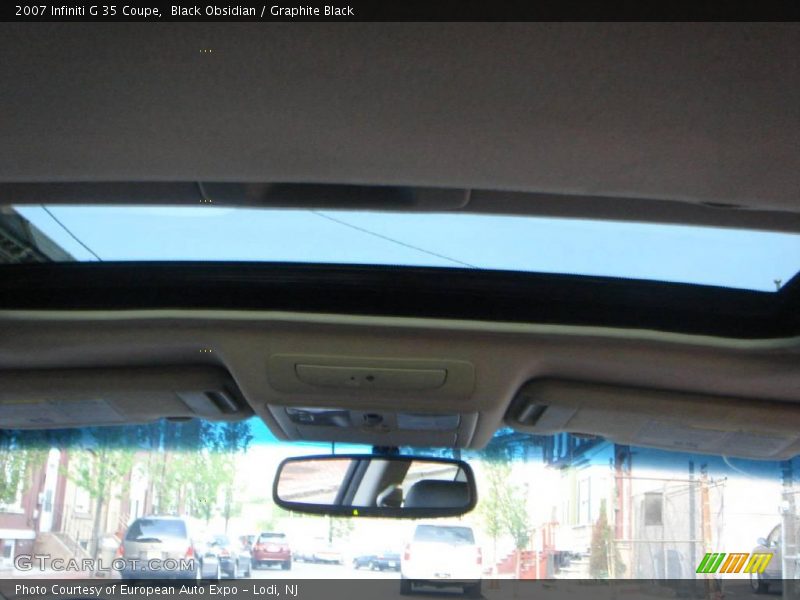 Black Obsidian / Graphite Black 2007 Infiniti G 35 Coupe