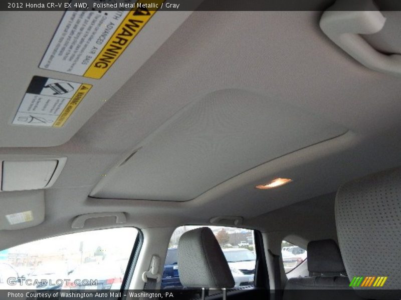 Polished Metal Metallic / Gray 2012 Honda CR-V EX 4WD