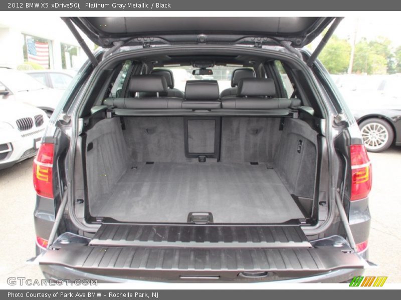 Platinum Gray Metallic / Black 2012 BMW X5 xDrive50i