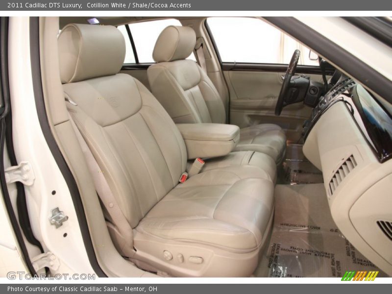 Front Seat of 2011 DTS Luxury