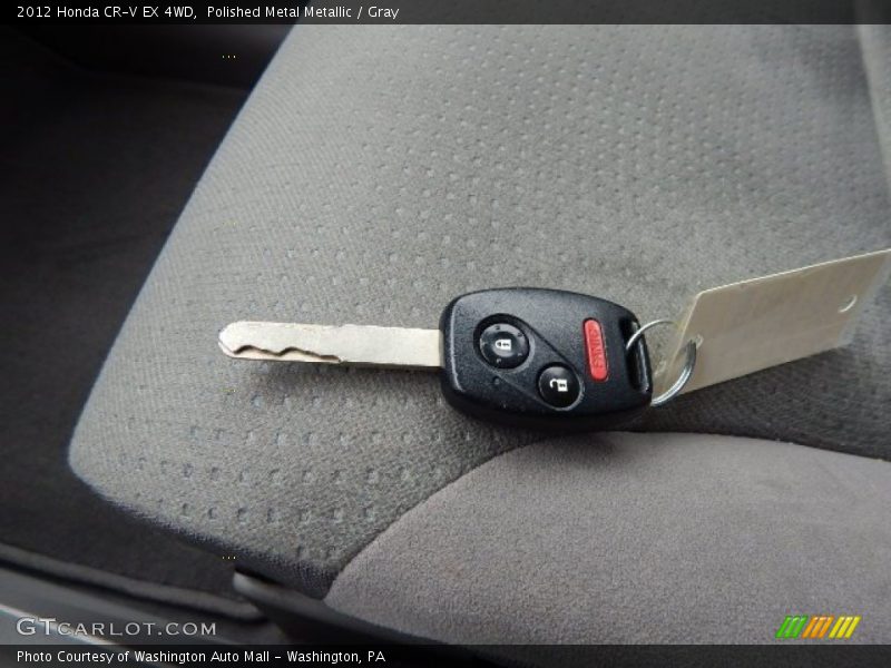 Polished Metal Metallic / Gray 2012 Honda CR-V EX 4WD