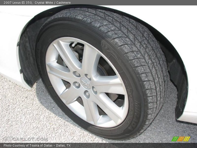 Crystal White / Cashmere 2007 Lexus ES 350