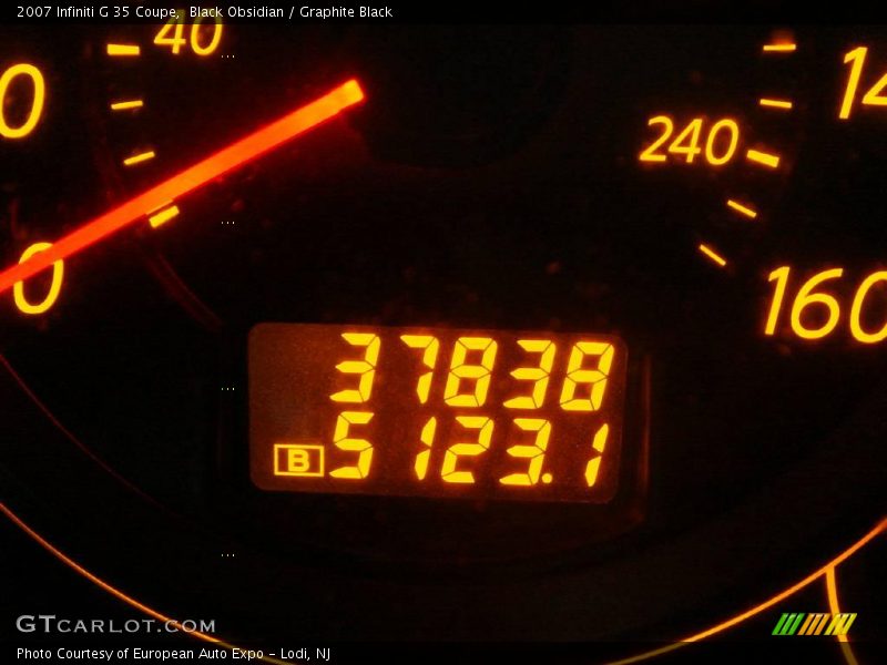 Black Obsidian / Graphite Black 2007 Infiniti G 35 Coupe