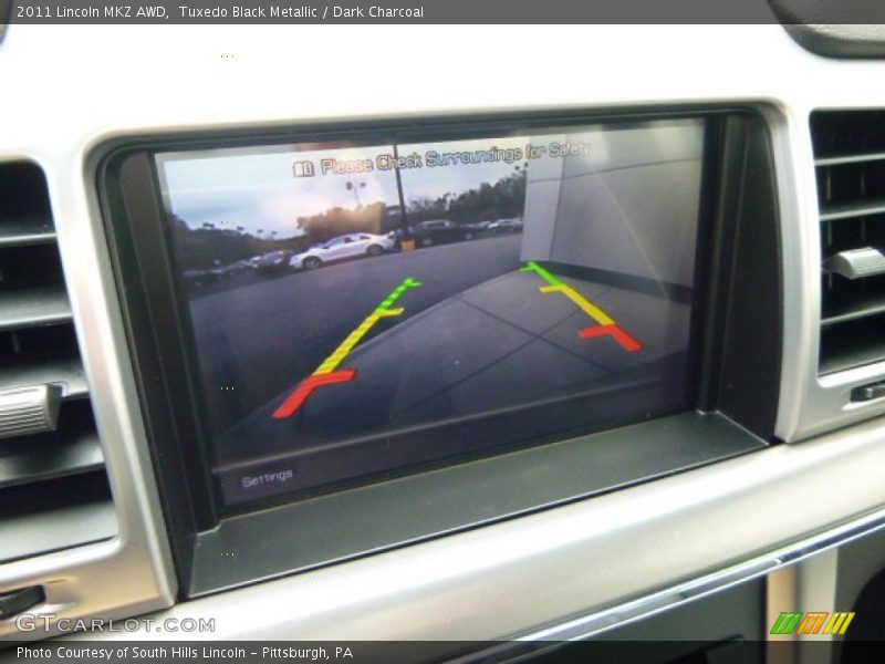 Tuxedo Black Metallic / Dark Charcoal 2011 Lincoln MKZ AWD