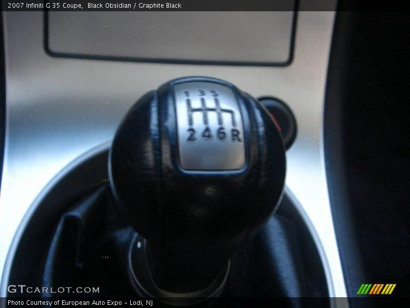 Black Obsidian / Graphite Black 2007 Infiniti G 35 Coupe