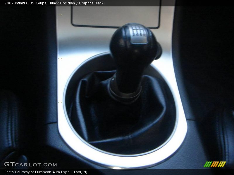 Black Obsidian / Graphite Black 2007 Infiniti G 35 Coupe