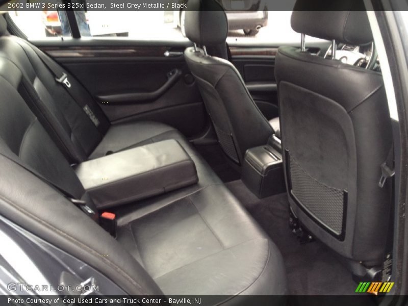 Steel Grey Metallic / Black 2002 BMW 3 Series 325xi Sedan