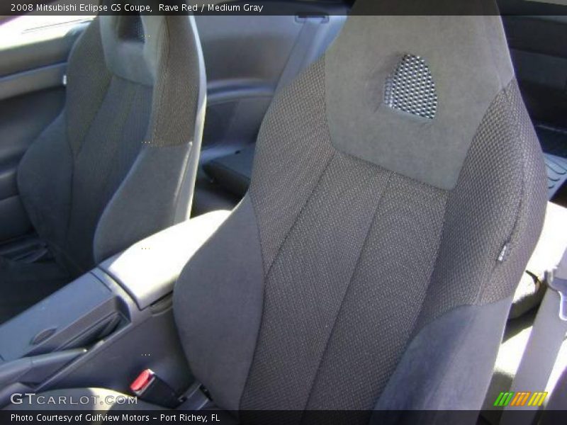 Rave Red / Medium Gray 2008 Mitsubishi Eclipse GS Coupe