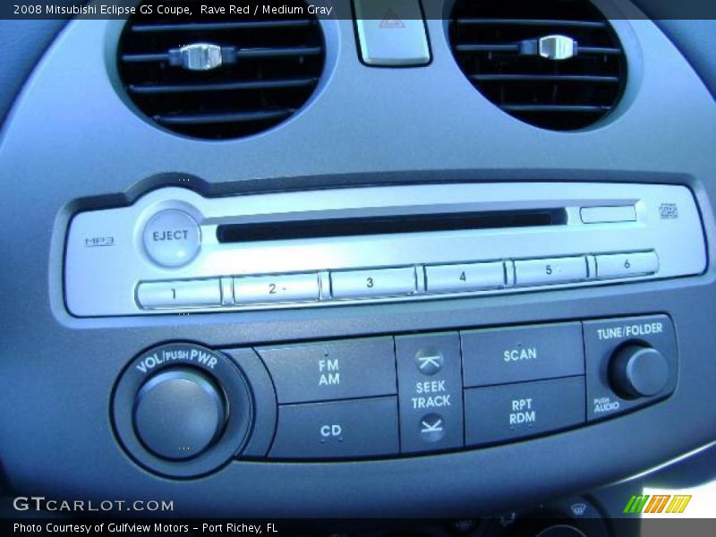 Rave Red / Medium Gray 2008 Mitsubishi Eclipse GS Coupe