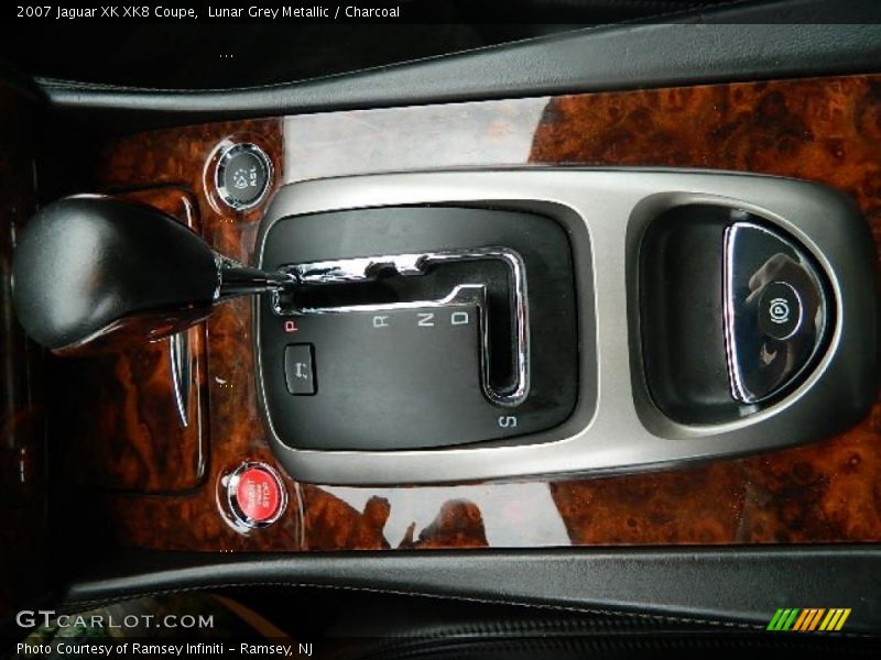Lunar Grey Metallic / Charcoal 2007 Jaguar XK XK8 Coupe