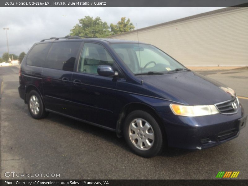Havasu Blue Metallic / Quartz 2003 Honda Odyssey EX