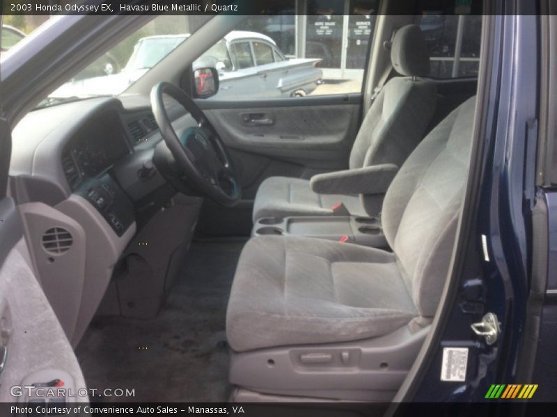Havasu Blue Metallic / Quartz 2003 Honda Odyssey EX