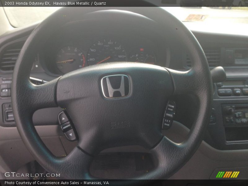 Havasu Blue Metallic / Quartz 2003 Honda Odyssey EX