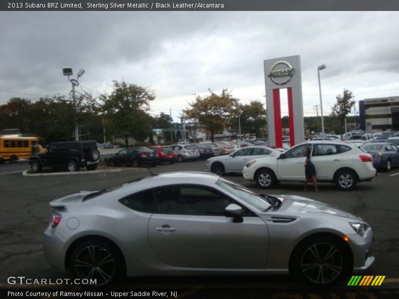 Sterling Silver Metallic / Black Leather/Alcantara 2013 Subaru BRZ Limited