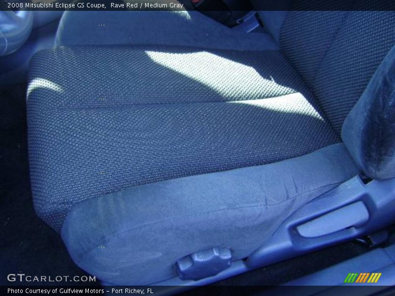Rave Red / Medium Gray 2008 Mitsubishi Eclipse GS Coupe
