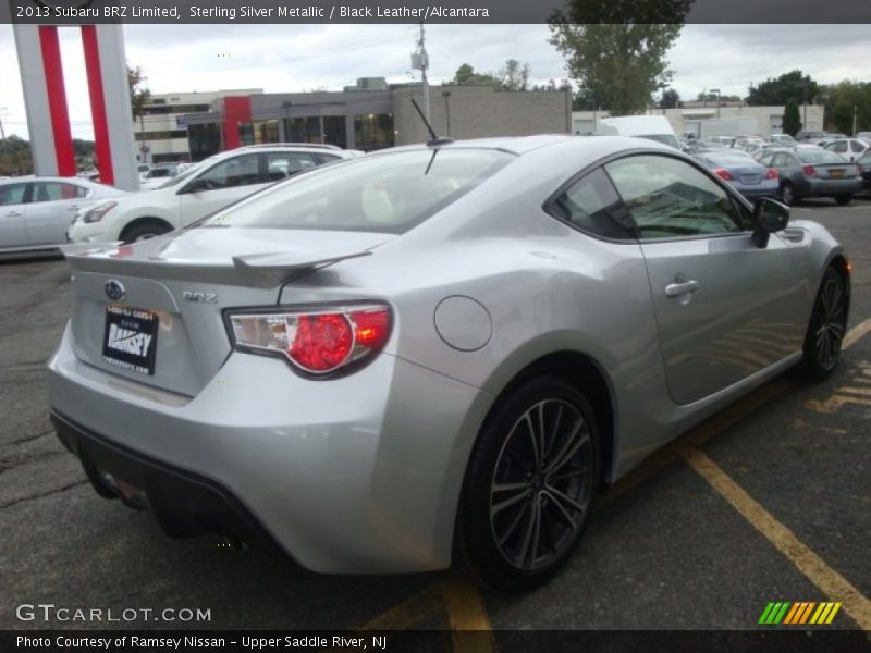 Sterling Silver Metallic / Black Leather/Alcantara 2013 Subaru BRZ Limited