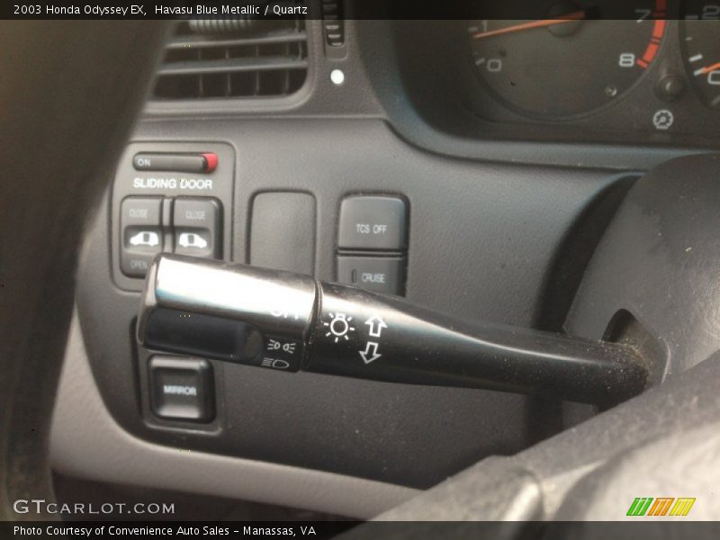 Havasu Blue Metallic / Quartz 2003 Honda Odyssey EX