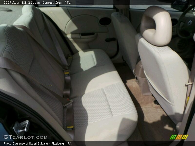 Cypress Green / Tan 2007 Saturn ION 2 Sedan