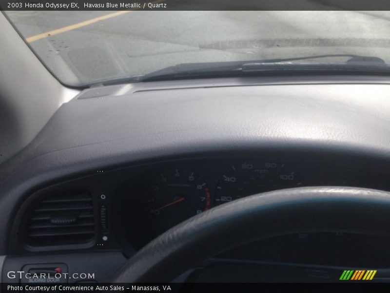 Havasu Blue Metallic / Quartz 2003 Honda Odyssey EX