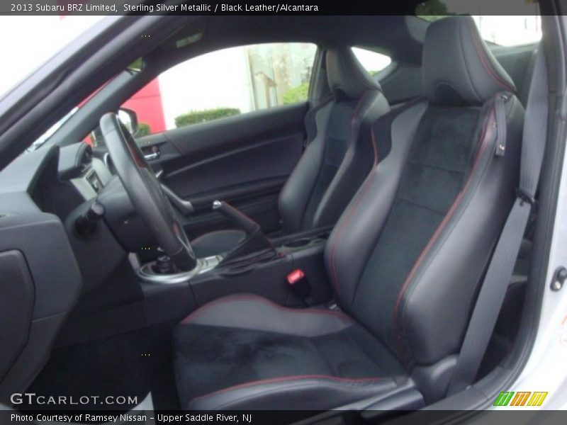 Sterling Silver Metallic / Black Leather/Alcantara 2013 Subaru BRZ Limited