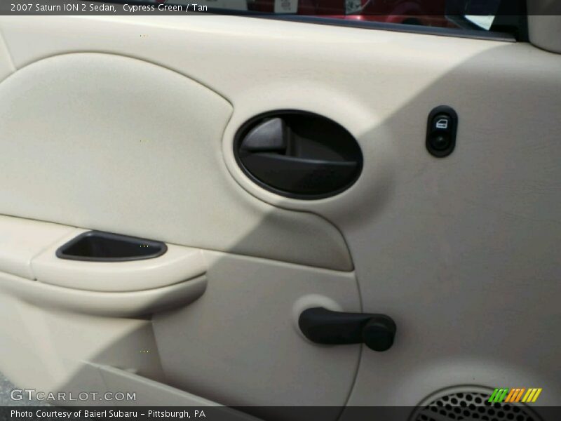 Cypress Green / Tan 2007 Saturn ION 2 Sedan