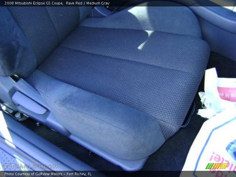 Rave Red / Medium Gray 2008 Mitsubishi Eclipse GS Coupe