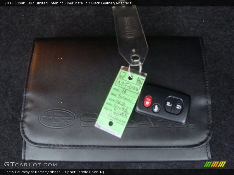 Sterling Silver Metallic / Black Leather/Alcantara 2013 Subaru BRZ Limited