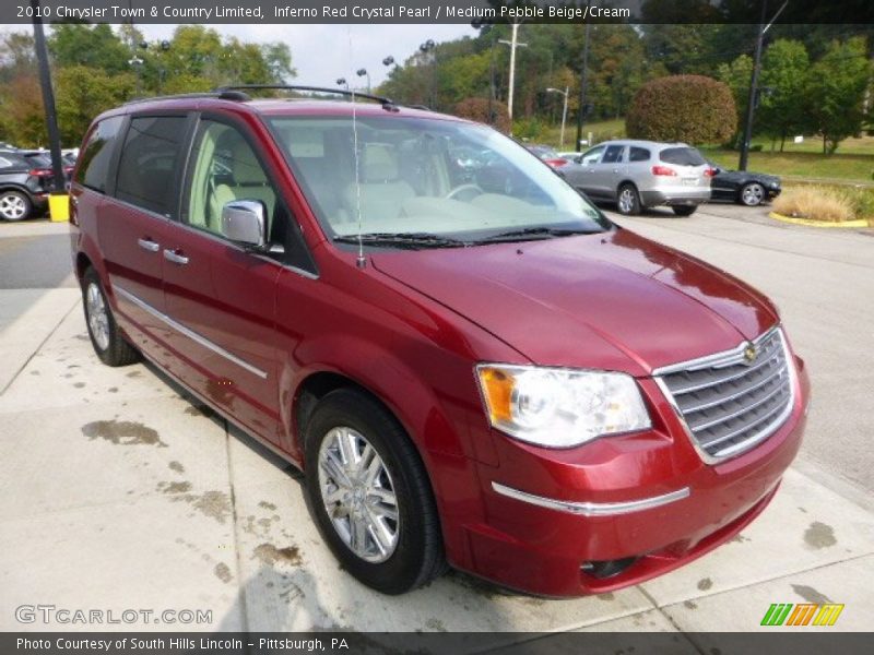 Front 3/4 View of 2010 Town & Country Limited