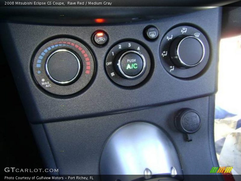 Rave Red / Medium Gray 2008 Mitsubishi Eclipse GS Coupe